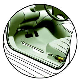 Inside the Towed Vehicle