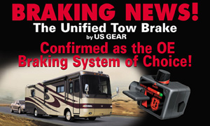 The Unified Tow Brake by US Gear is the OE Braking System of Choice